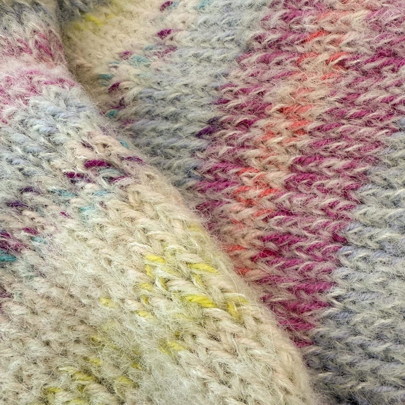 Wool & alpaca socks, soft pastel, photo 4
